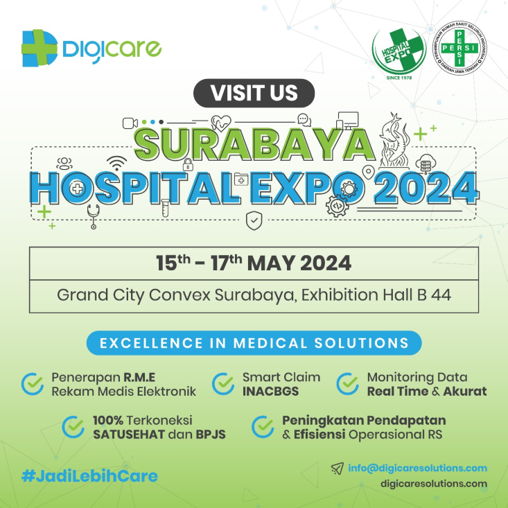 SIMRS Digicare Turut Serta Dalam Surabaya Hospital Expo 2024